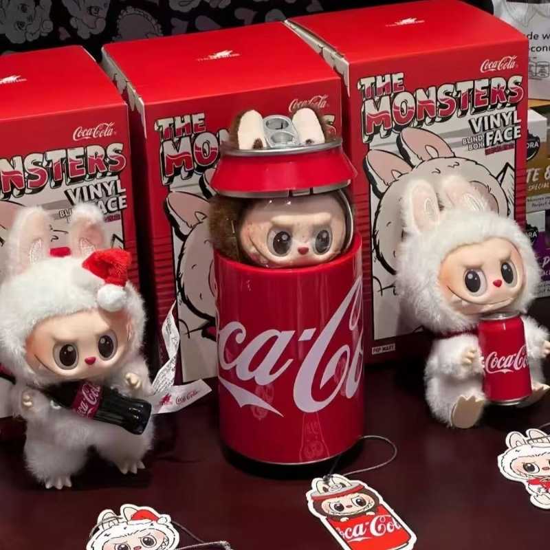 Official-Coco Cola Labubu Vinyl Doll Blind Box