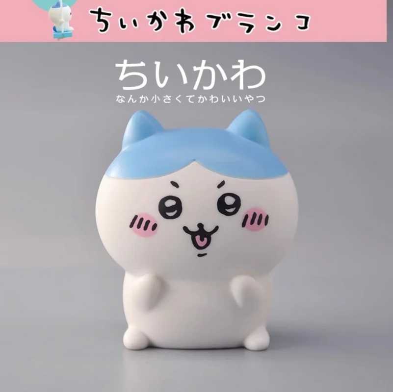 Cute Bunny Jiikawa Night Light Figurine – Soft Vinyl Desktop Toy Decor