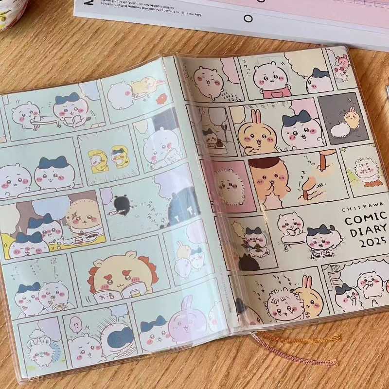 2025 New Chiikawa Cute Planner for Students - Colorful Pages Notebook