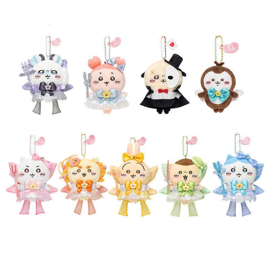 Chiikawa Super Magic Girl Dream Series Keychain - chiikawa/usagi/hachiware/momonga//kabutomushi/shisa/rakko