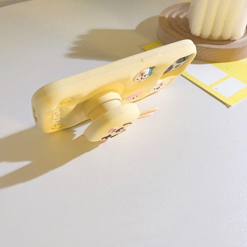 3D Chiikawa Usagi Hachiware Iphone  Case with Chain for iPhone 15,15Pro,14, 13, 12, 11