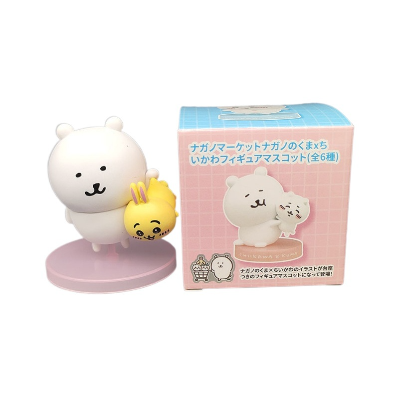 Cajas sorpresa de 6 estilos: figuras de oso sarcástico, Usagi, Chiikawa, Hachiware y mascota del oso Nagano