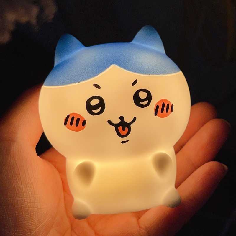 Cute Bunny Jiikawa Night Light Figurine – Soft Vinyl Desktop Toy Decor