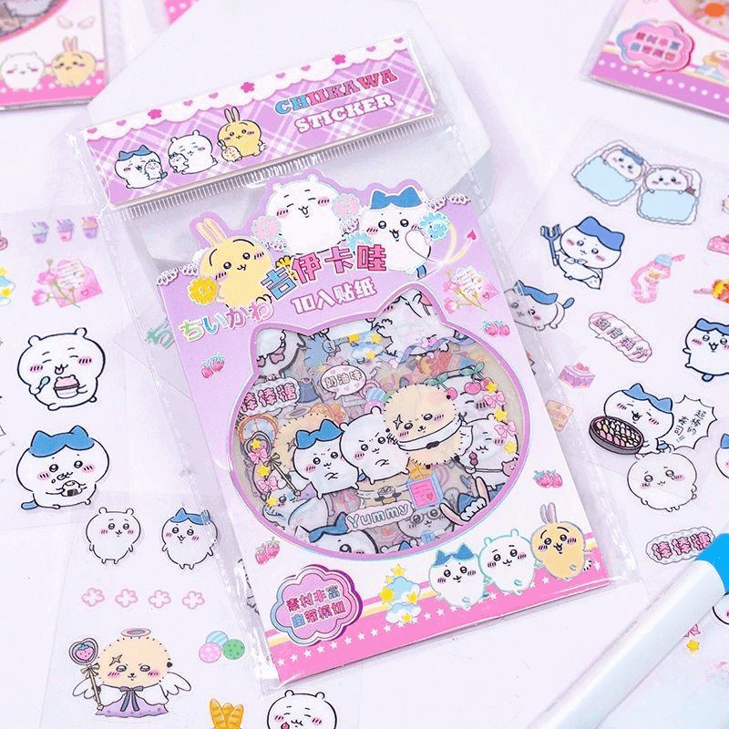 800pcs Chiikawa Hachiware Usagi Stickers