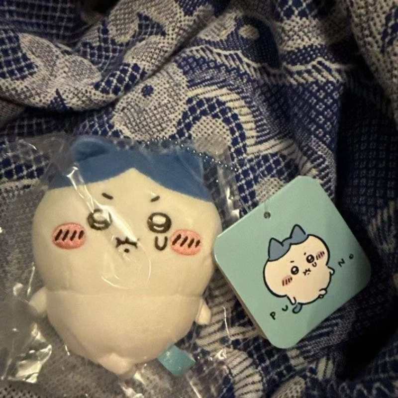 Angry Chiikawa Usagi Hachiware Rakko Momonga Cute Keychain Doll