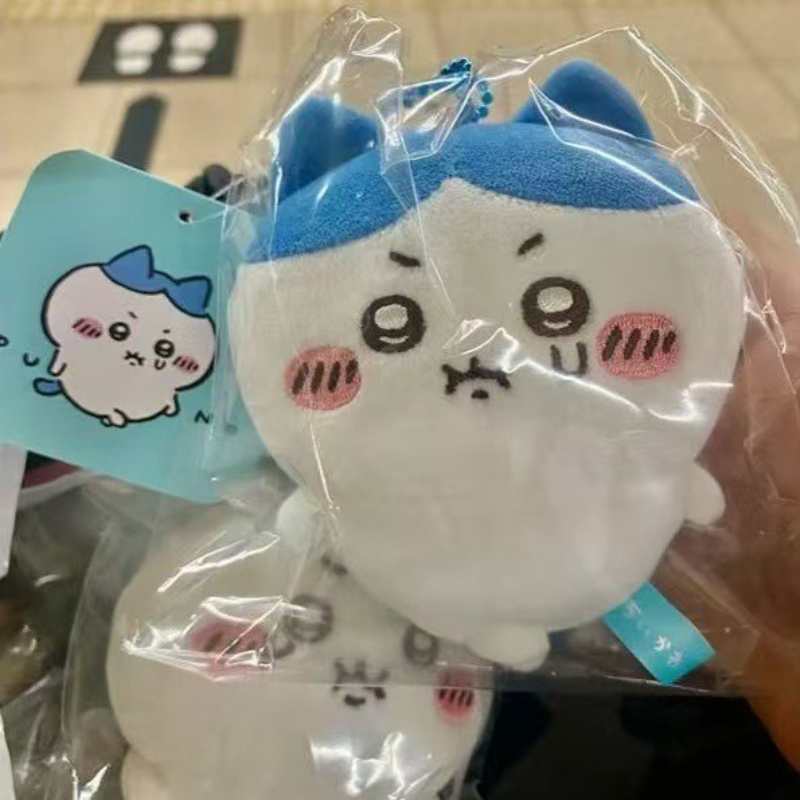 Angry Chiikawa Usagi Hachiware Rakko Momonga Cute Keychain Doll