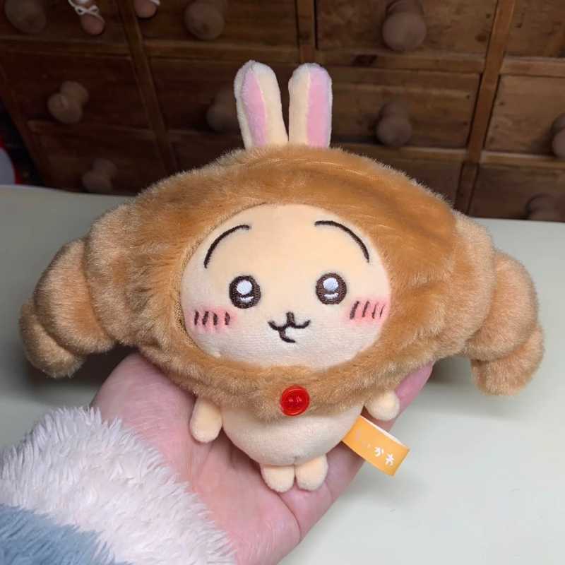 CROISSANT headgear for Chiikawa,Usagi,Hachiware plush toy (not includes usagi plush)