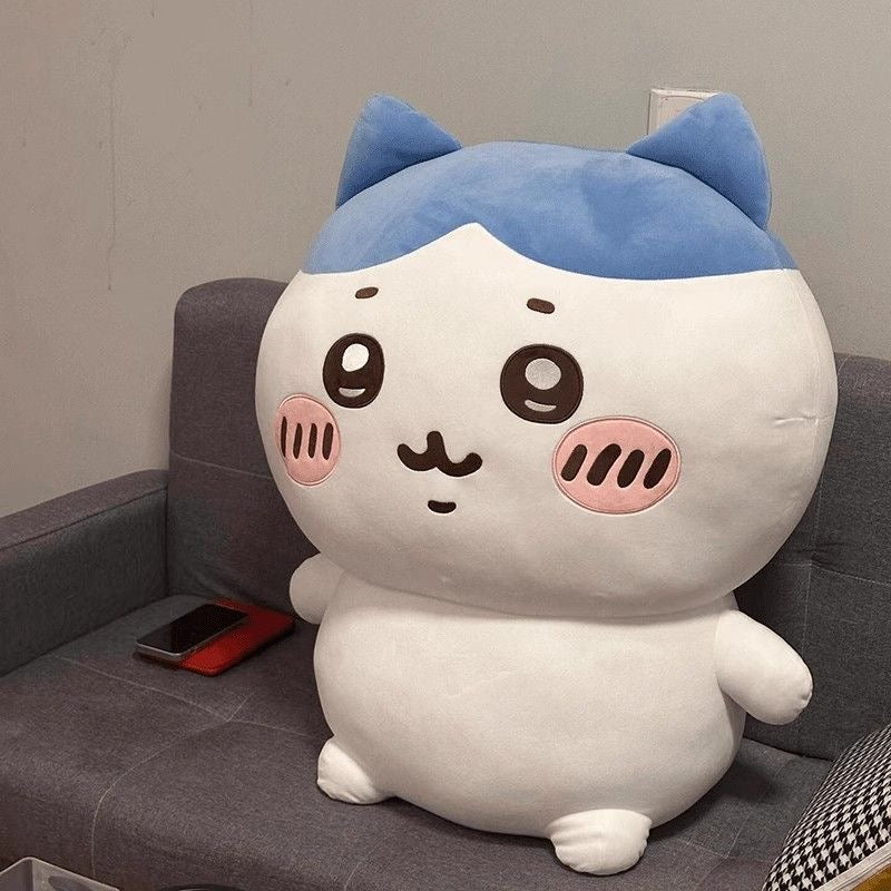 Chiikawa 80cm Large Plush Toy – Hachiware & Usagi Soft Cushion Pillow