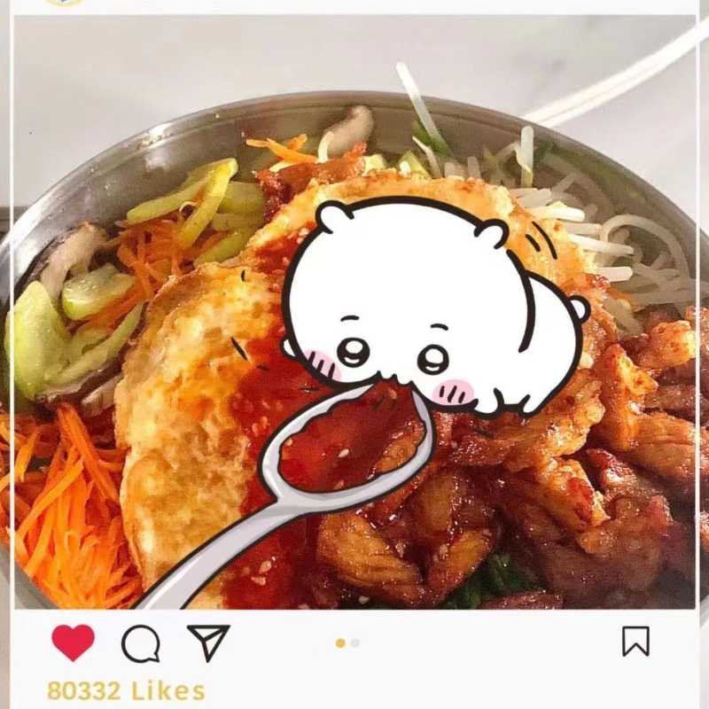 Chiikawa Acrylic Mukbang Card - INS High-Quality Photo Prop & Decoration