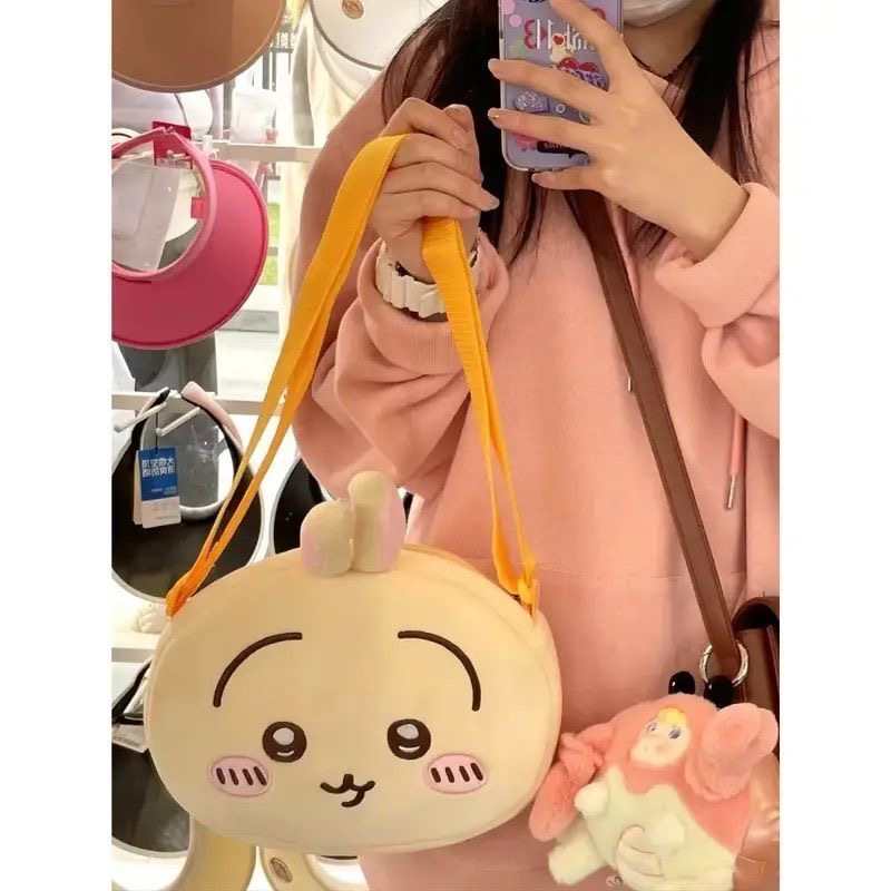 Chiikawa Cute Crossbody Bag - Hachiware, Chiikawa Usagi Design