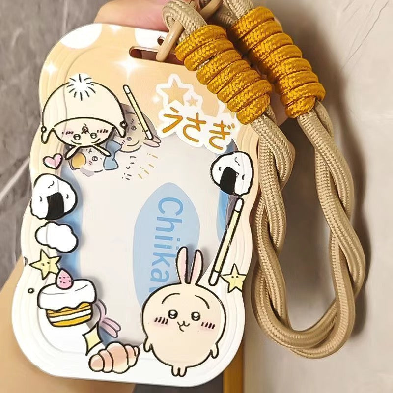Chiikawa Hachiware Usagi Card Holder - Cute Card Protector