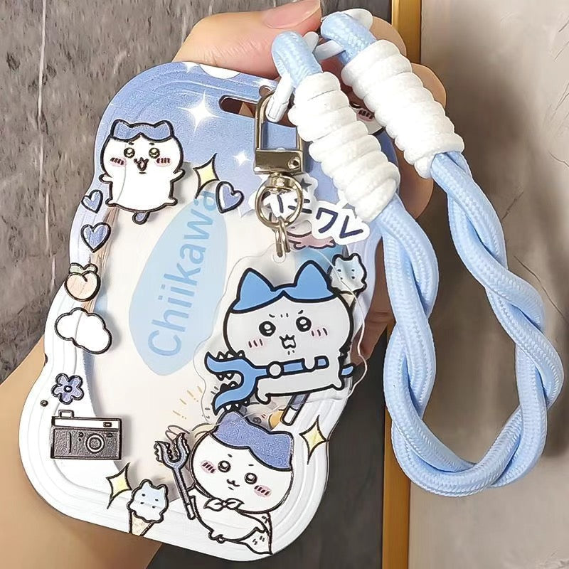 Chiikawa Hachiware Usagi Card Holder - Cute Card Protector