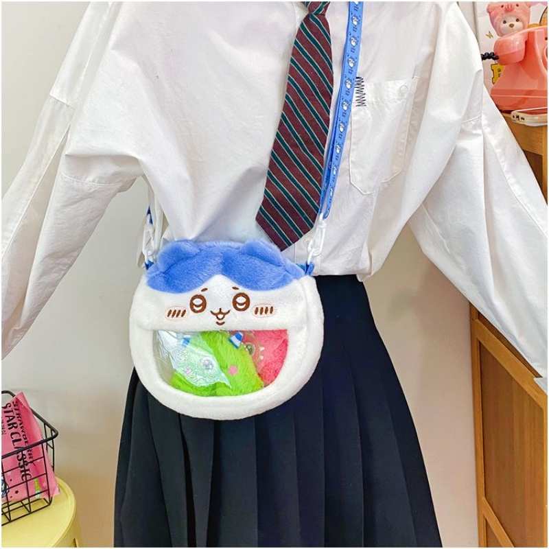 20cm Chiikawa Hachiware Usagi Fuzzy Ita Bag Crossbody