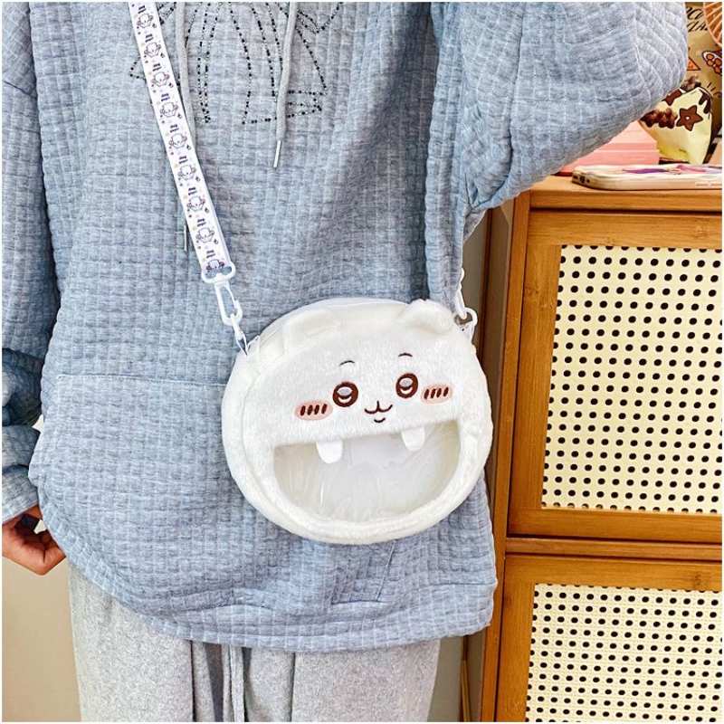 20cm Chiikawa Hachiware Usagi Fuzzy Ita Bag Crossbody