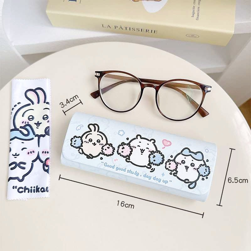 Chiikawa Hachiware Usagi Magnetic Eyeglasses Case (Gift Free eyeglass cleaning cloth)
