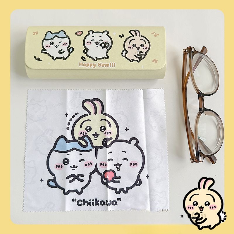 Chiikawa Hachiware Usagi Magnetic Eyeglasses Case (Gift Free eyeglass cleaning cloth)