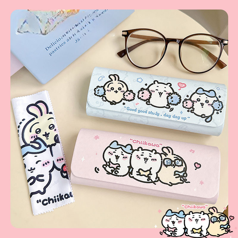 Chiikawa Hachiware Usagi Magnetic Eyeglasses Case (Gift Free eyeglass cleaning cloth)