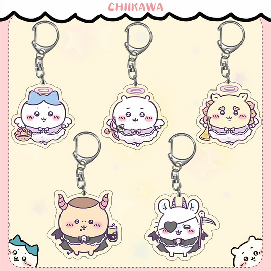 Chiikawa Usagi Hachiware Acrylic Double-Sided Keychain