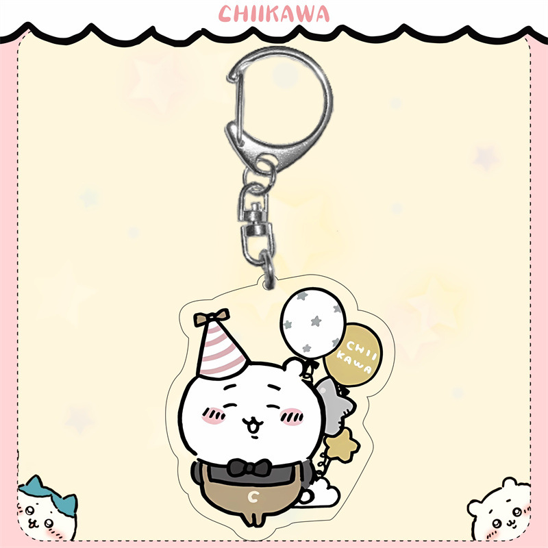 Chiikawa Usagi Hachiware Acrylic Double-Sided Keychain