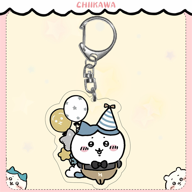 Chiikawa Usagi Hachiware Acrylic Double-Sided Keychain