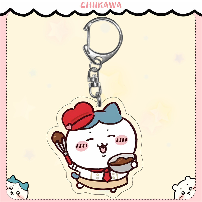 Chiikawa Usagi Hachiware Acrylic Double-Sided Keychain