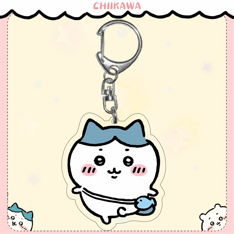 Chiikawa Usagi Hachiware Acrylic Double-Sided Keychain
