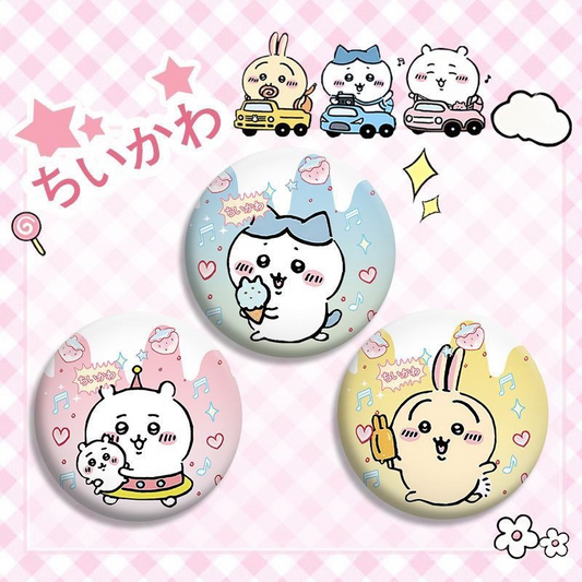 Chiikawa Usagi Hachiware Double Flash Badge