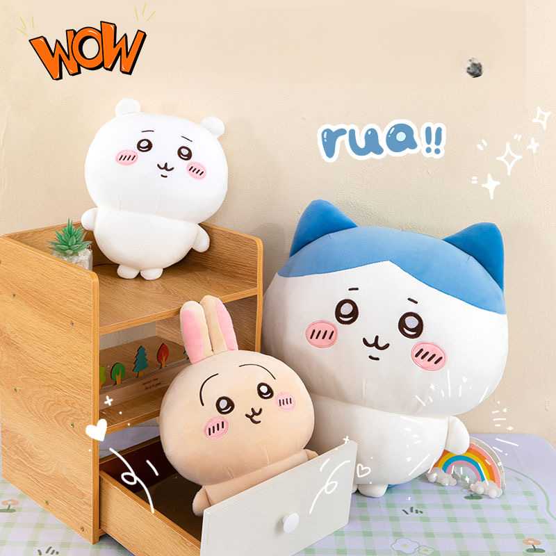 Chiikawa Usagi Hachiware Plush Toy Pillow 20cm/30cm/40cm/50cm