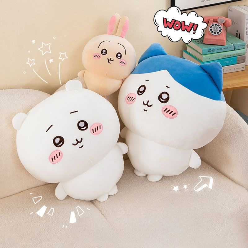 Chiikawa Usagi Hachiware Plush Toy Pillow 20cm/30cm/40cm/50cm