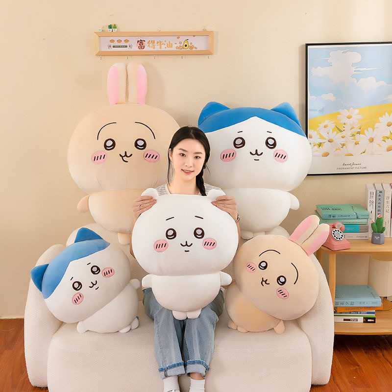 Chiikawa Usagi Hachiware Plush Toy Pillow 20cm/30cm/40cm/50cm
