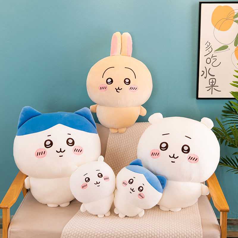 Chiikawa Usagi Hachiware Plush Toy Pillow 20cm/30cm/40cm/50cm