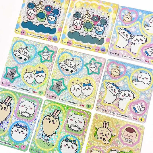 DIY Chiikawa, Usagi, and Hachiware Mini Laser Stickers(Free shipping over $18)