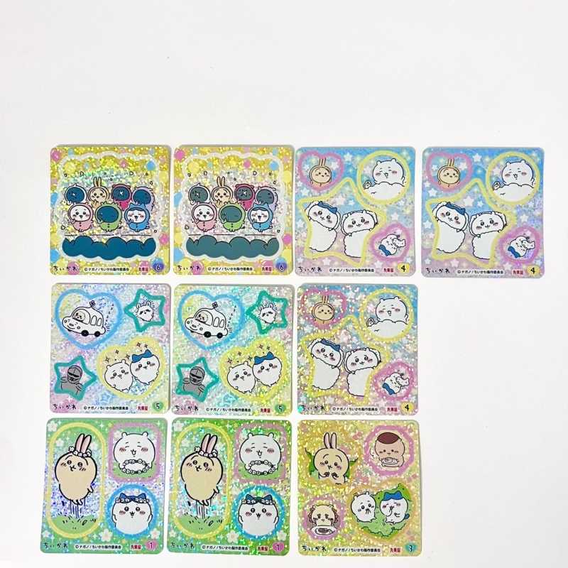 DIY Chiikawa, Usagi, and Hachiware Mini Laser Stickers(Free shipping over $18)
