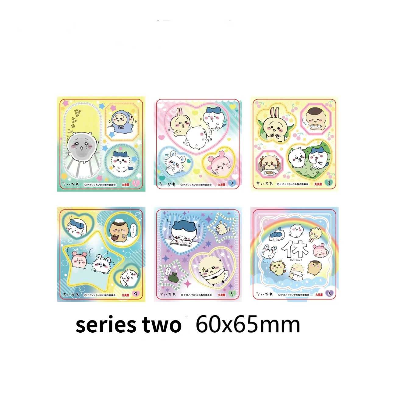 DIY Chiikawa, Usagi, and Hachiware Mini Laser Stickers(Free shipping over $18)
