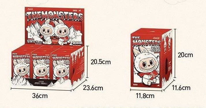 Official-Coco Cola Labubu Vinyl Doll Blind Box