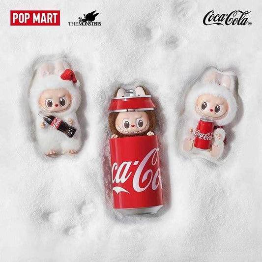 Official-Coco Cola Labubu Vinyl Doll Blind Box