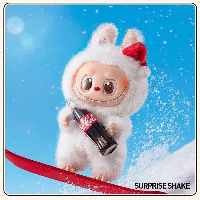 Official-Coco Cola Labubu Vinyl Doll Blind Box