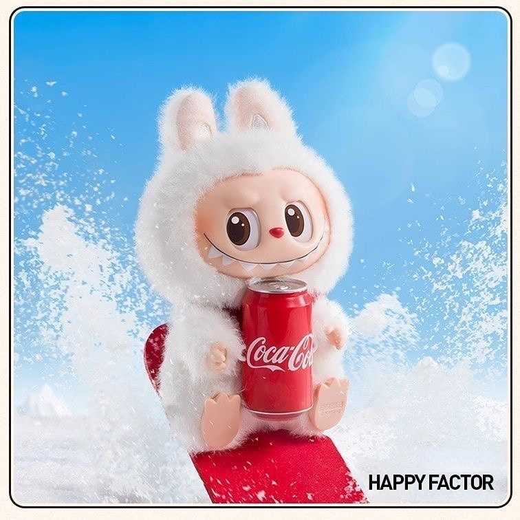 Official-Coco Cola Labubu Vinyl Doll Blind Box