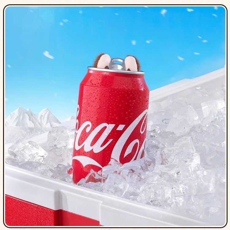 Official-Coco Cola Labubu Vinyl Doll Blind Box