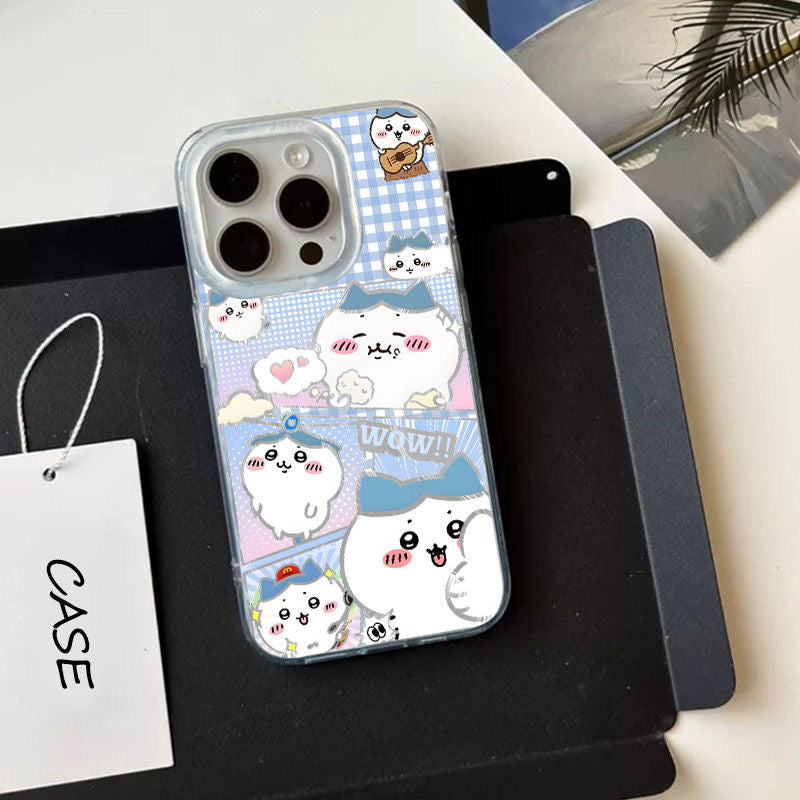 Cute Chiikawa Hachiware iPhone Case - Adorable & Protective