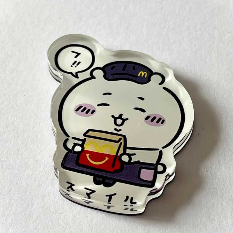 Cute Chiikawa Refrigerator Sticker Usagi Hachiware Refrigerator Sticker