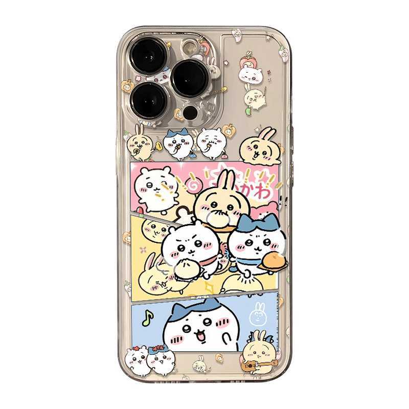 Cute Chiikawa Usagi Hachiware Iphone  Case for iPhone 15,15Pro,14, 13, 12, 11