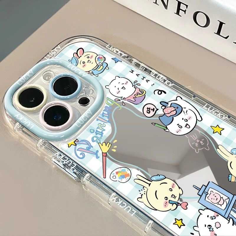 Cute Chiikawa Usagi Hachiware Iphone  Case for iPhone 15,15Pro,14, 13, 12, 11