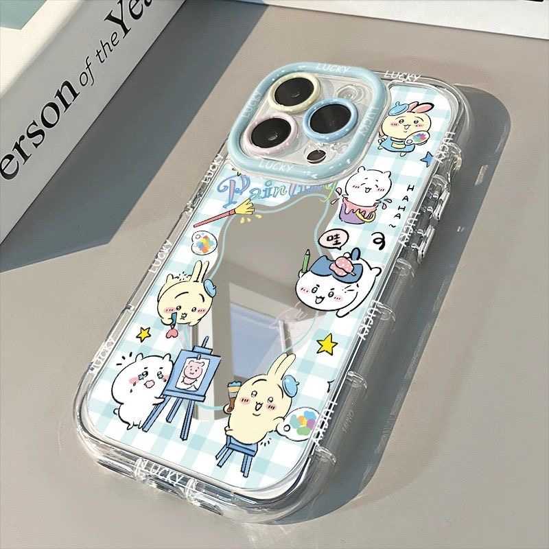 Cute Chiikawa Usagi Hachiware Iphone  Case for iPhone 15,15Pro,14, 13, 12, 11
