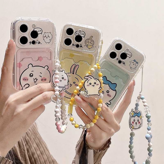 Cute Chiikawa Usagi Hachiware Iphone  Case for iPhone 15,15Pro,14, 13, 12, 11