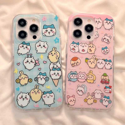 Cute Chiikawa Usagi Hachiware Iphone  Case for iPhone 15,15Pro,14, 13, 12, 11