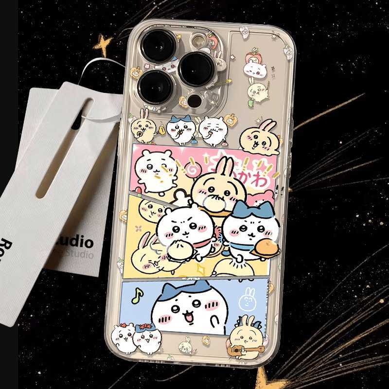 Cute Chiikawa Usagi Hachiware Iphone  Case for iPhone 15,15Pro,14, 13, 12, 11