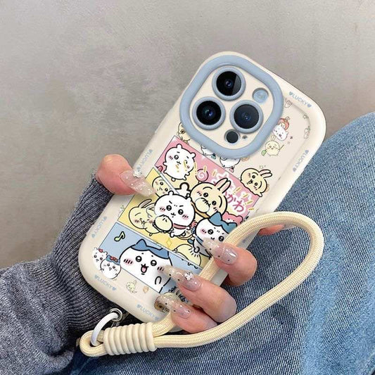 Cute Chiikawa Usagi Hachiware Iphone  Case for iPhone 16,15,15Pro,14, 13, 12, 11