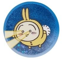 Cute Chiikawa Usagi Hachiware Quicksand Badge