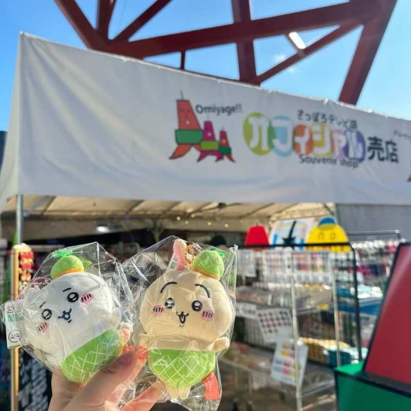 Hokkaido Series Chiikawa Plush Keychain Mobile Strap